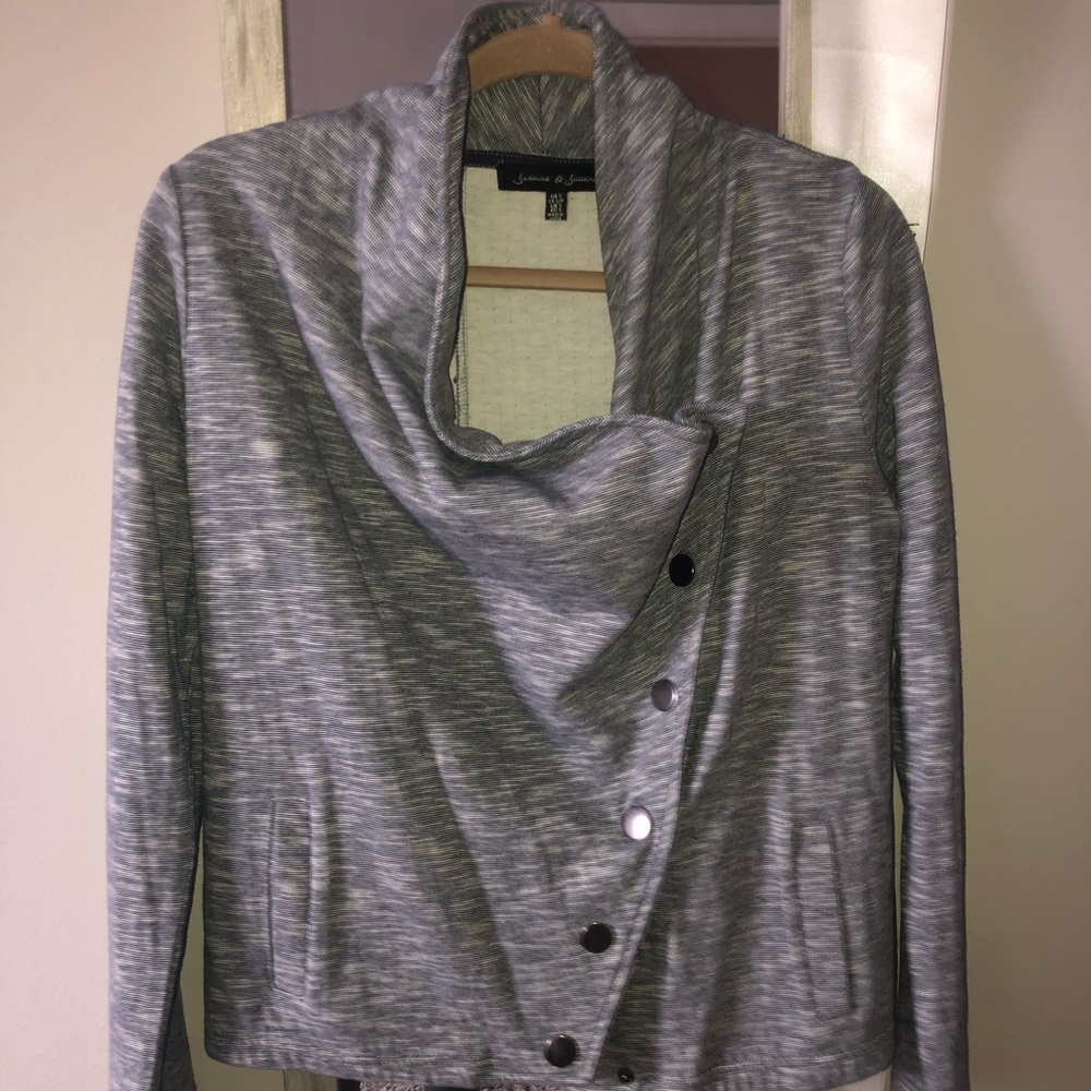 Grey cardigan